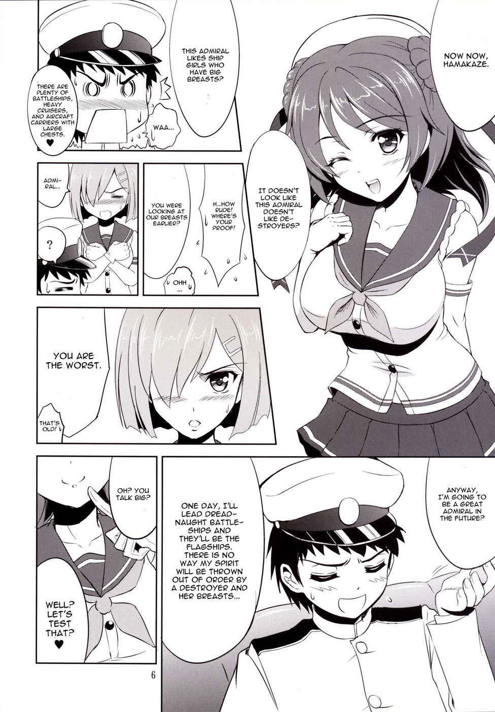 Hentai Manga Comic-There Are Destroyers Like You Girls!!-Read-5